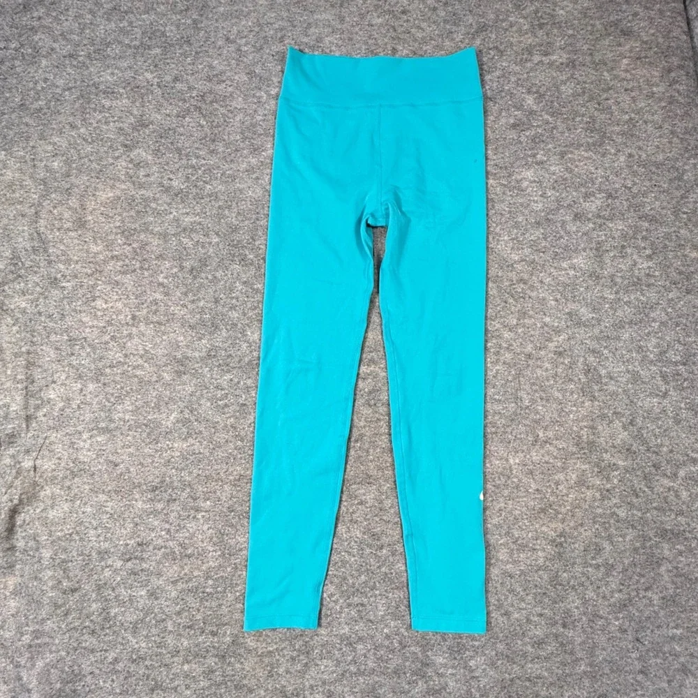 Nike One Girls Large 14/16 Leggings Teal Dri-FIT Athletic Pants fit Woman Small